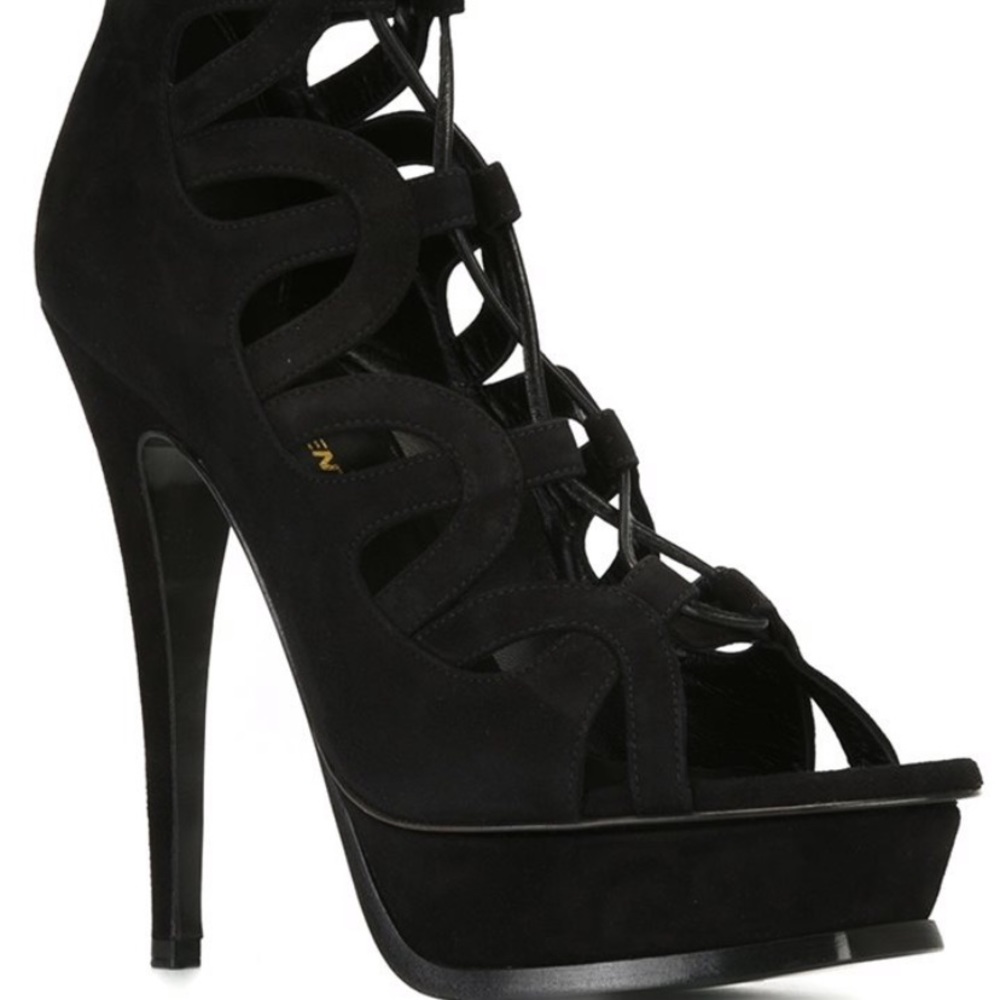 Black Saint Laurent Tribute Sixteen 38.5